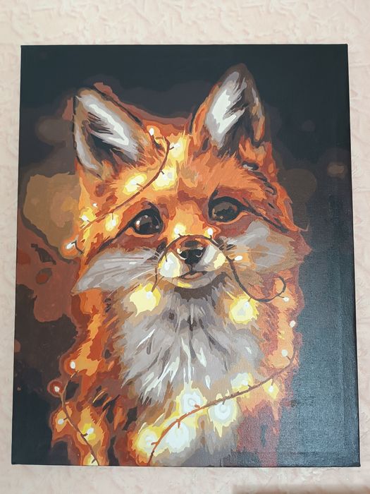 Картины по номерам (готовые)