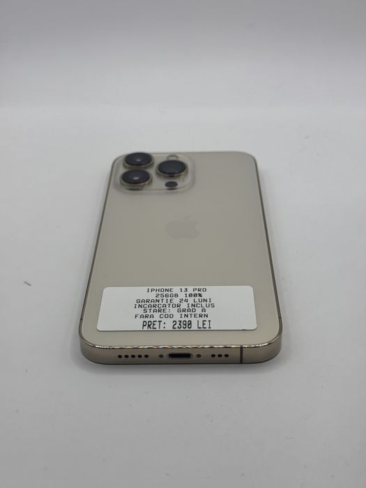 iphone 13 pro 256gb 100% Grad A Garantie 24 luni Rate - zonemag.ro