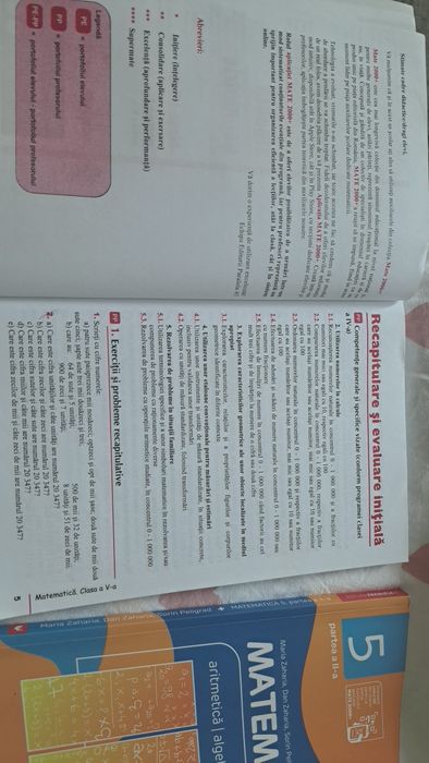 Culegere  matematica clasa a 5 a