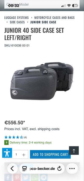 Side case , genti laterale hepco&becker pt versys 650