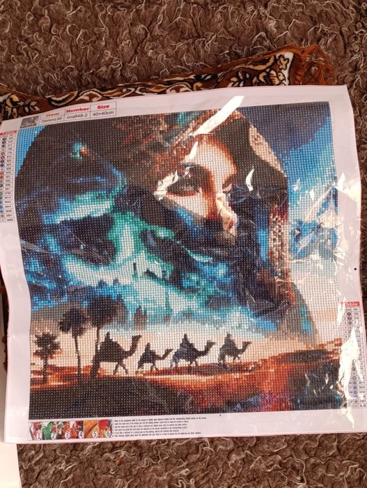 Изработени диамантени гоблени без рамка