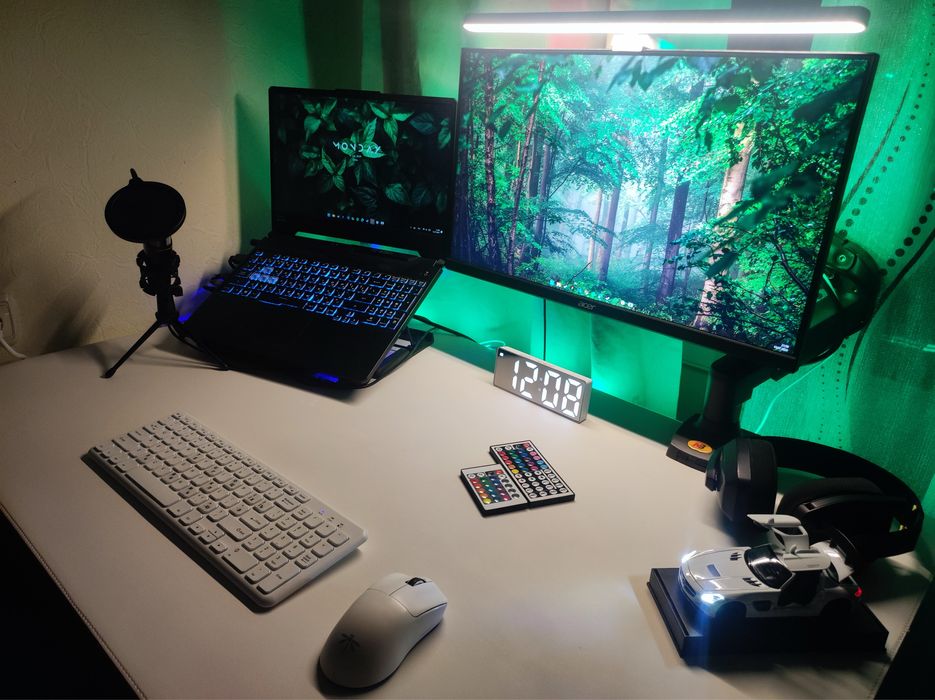 Игравой ноутбук/сетап