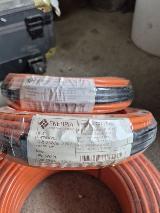 Электрический тёплый пол корейский