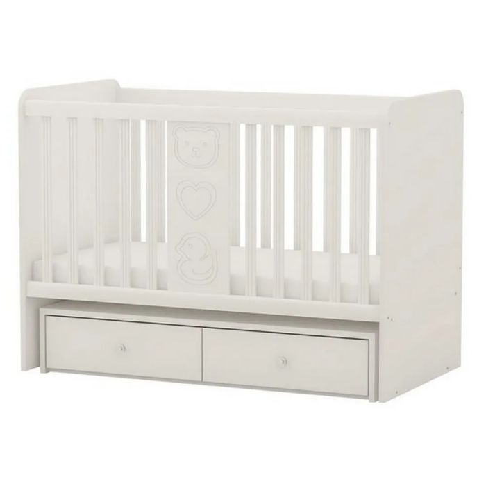 Бебешко легло/кошара с опция люлеене