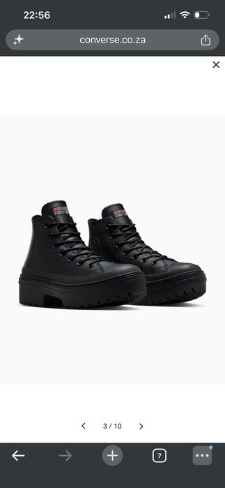 Ботинки кожаные Converse оригинал