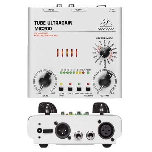 Микрофонный предусилитель Behringer MIC200