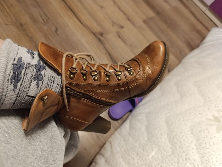 Боти 40ти номер естествена кожа цена 20€