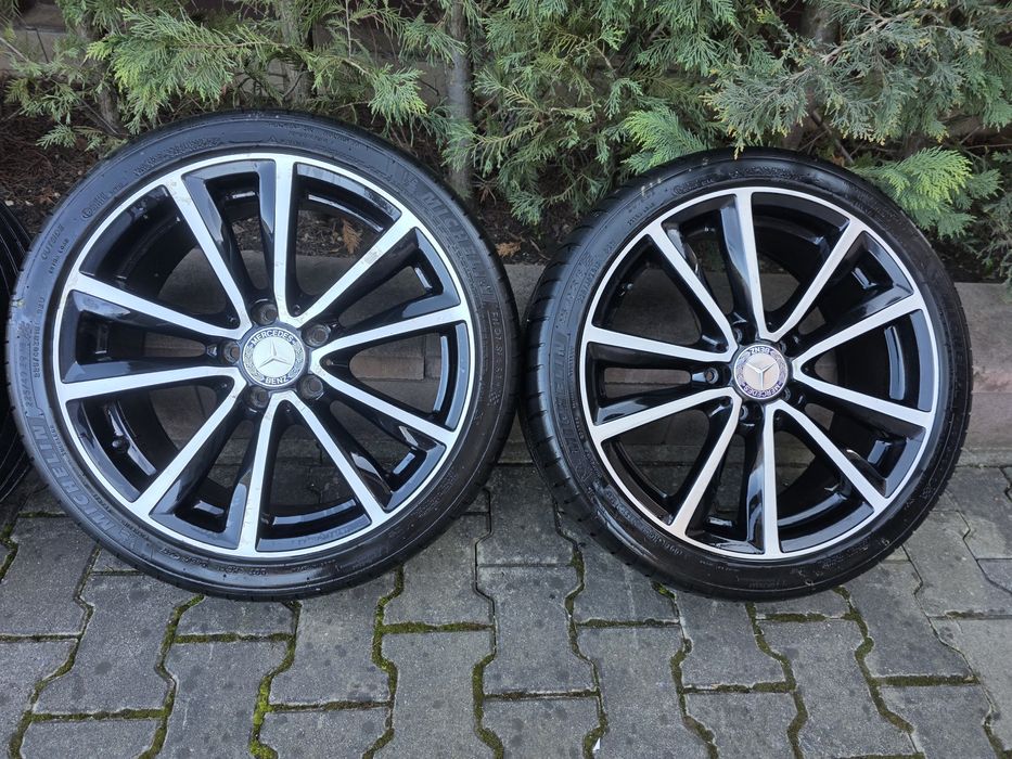 Jante Originale R18 Mercedes A/B class, anvelope vara 225 40 18