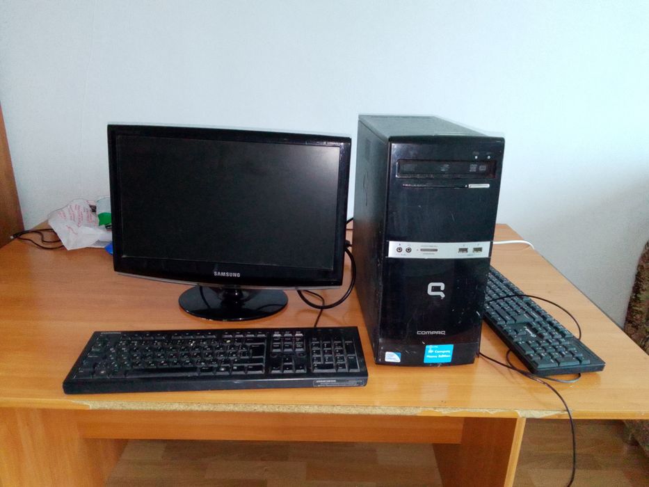 Не рабочий комп.можно на ремонт,можно на запчасти