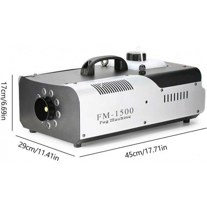 Машина за пушек с LED осветление и дистанционно 1000W/4000W/ГАРАНЦИЯ