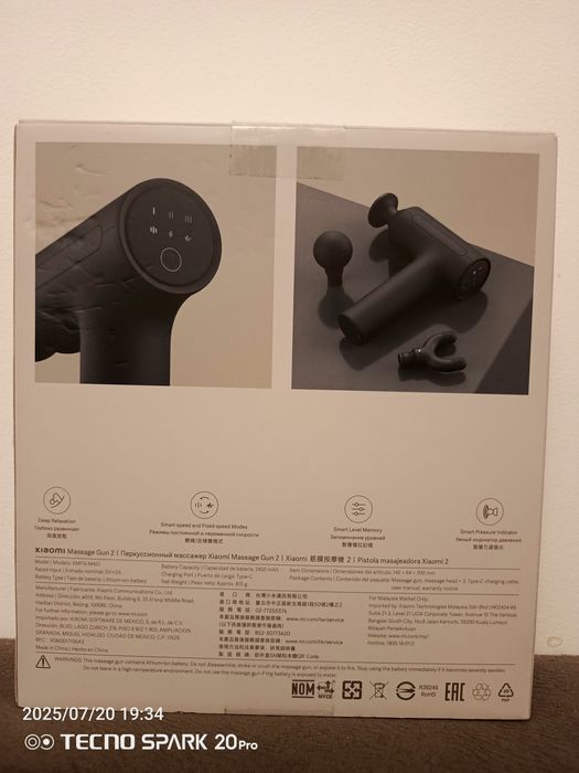 Перкуссионный массажёр