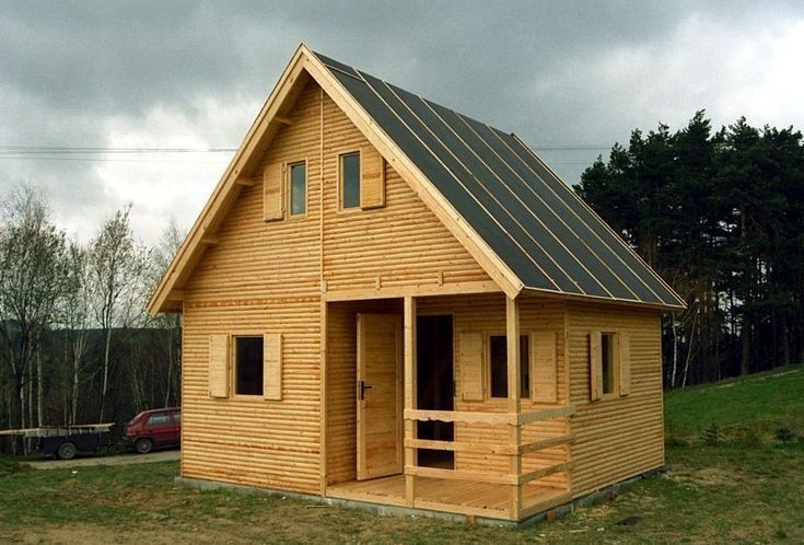 Casute din lemn moderne
