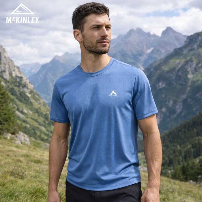 McKinley (Австрия) тонкая дышащая мужская  термофутболка