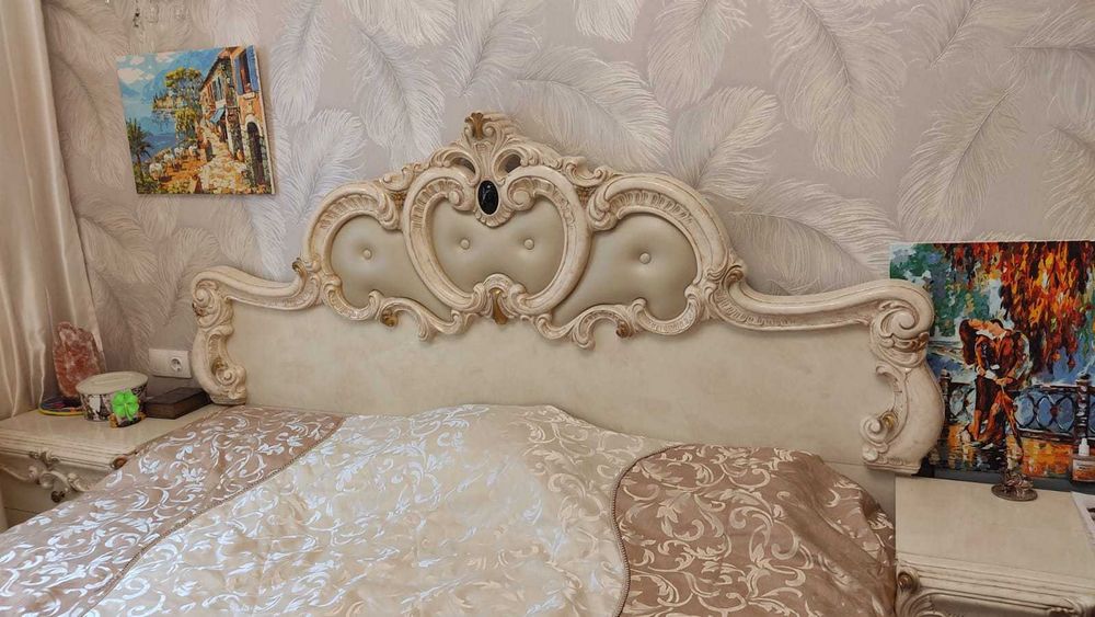 Кровать Барокко Айвори