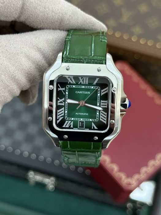 Cartier Santos 100 Green