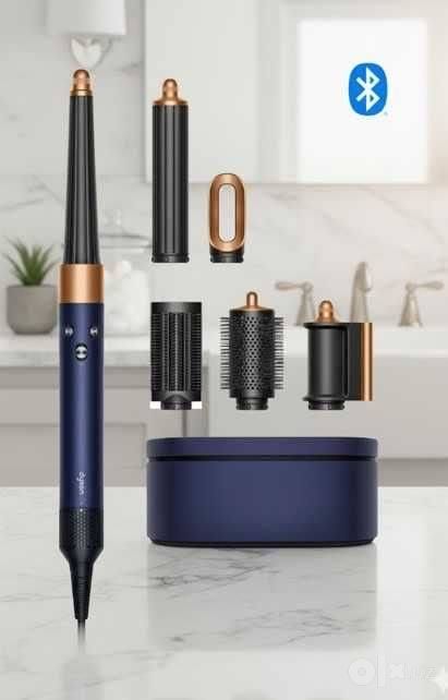Dyson Airwrap HS08 UK Prussian Blue / Rich Copper Прямой волнистый