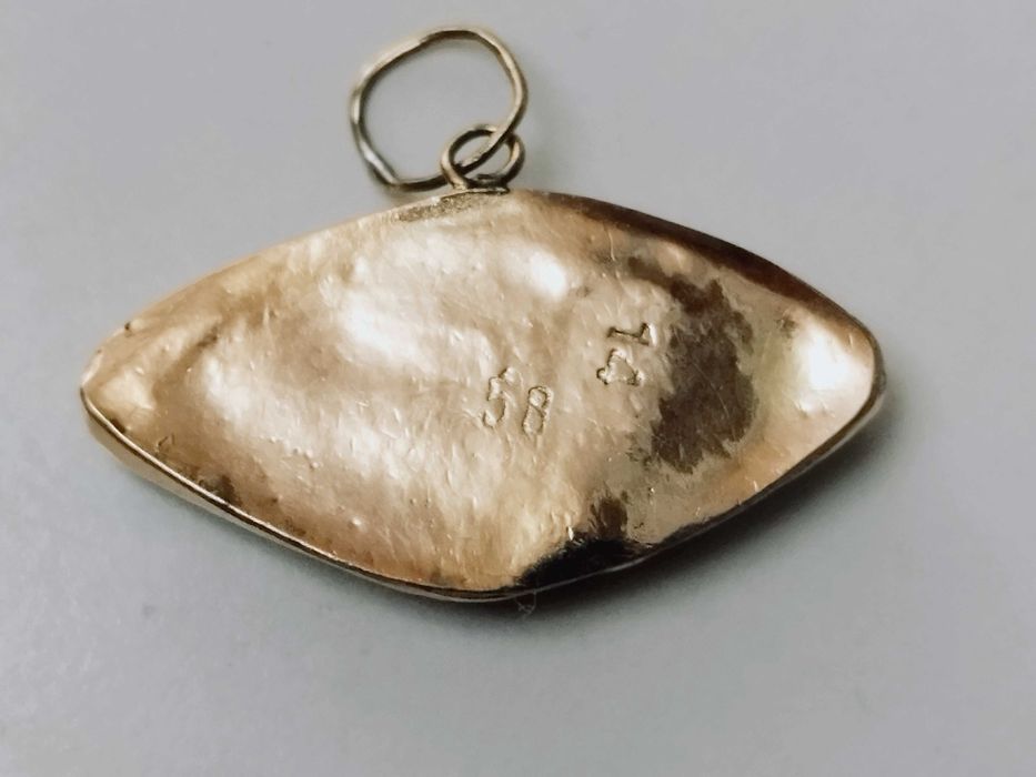 Vechi Pandantiv aur 14k ochi