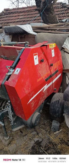 Рулонна сламопреса