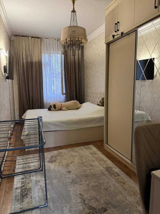 2 / 4 / 4 конмат. Чиланзар-2 Кв. Евро. Ремонт. С Мебелью+Техника.