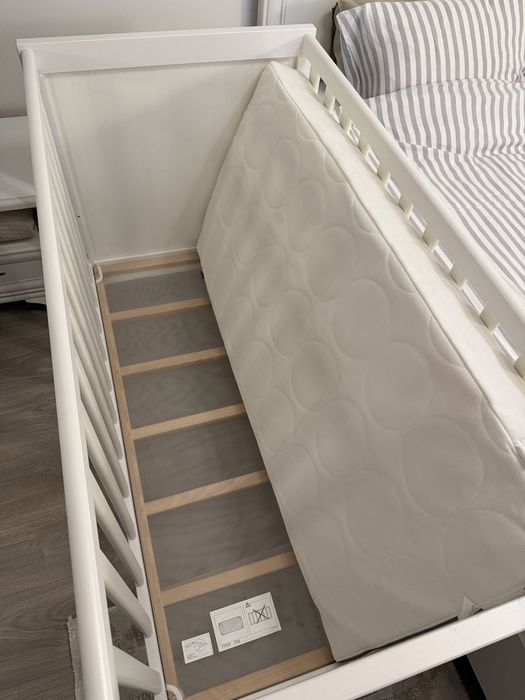 Patut alb bebe IKEA