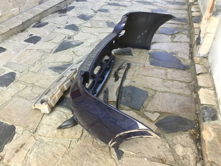 Оригинална задна синя броня за HYUNDAI SANTA FE 2 ( 2006 - 2009 г. )