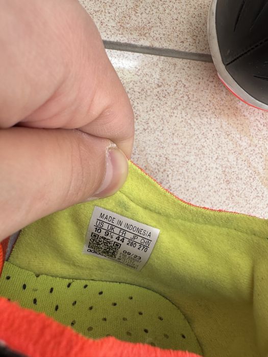 Бутсы adidas черный