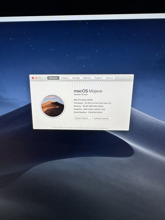 Процессор Mac Pro 2013 Cylinder