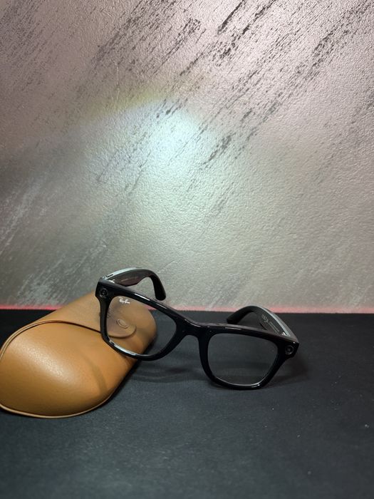 Ray-Ban Meta – Negru, lentile transparente – Ca noi