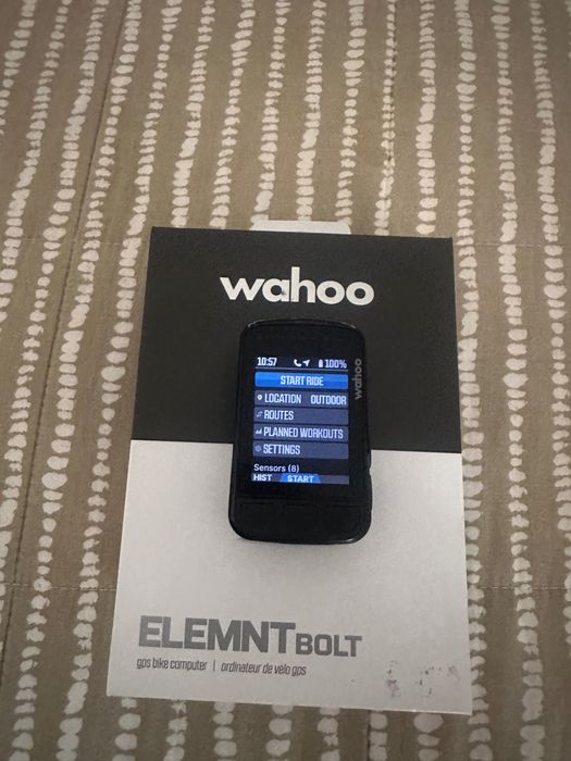 Wahoo ELEMNT BOLT V2 + 2 senzori de viteză