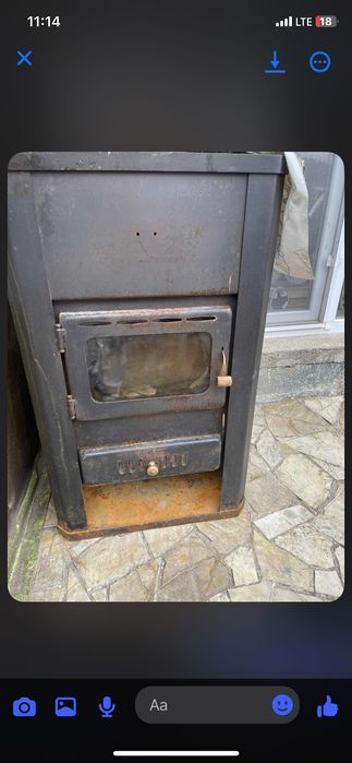 Печка Прити с водна риза