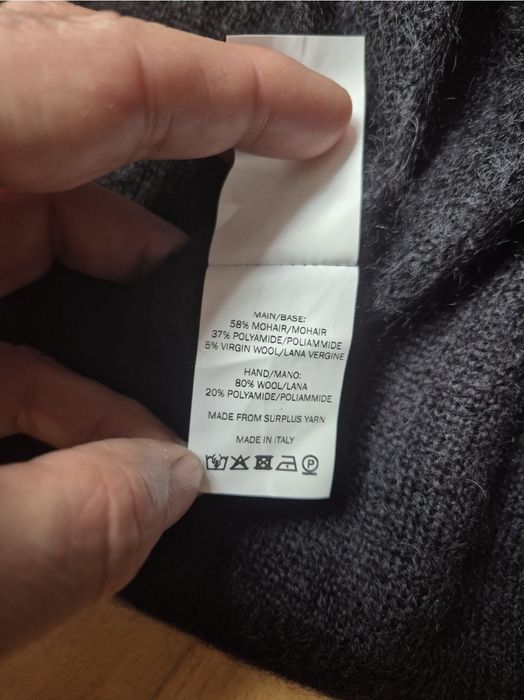 Fular Designer Italian, Mohair & Lână, Gaia Segattini x Pangea, Unisex