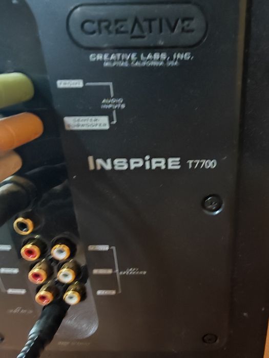 Creative Inspire T7700 Surround 7.1 тонколони употребявани, 92 вата