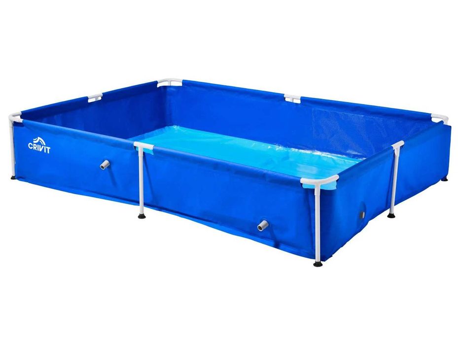 Piscina cu structura metalica Crivit L 228 x l 159 x Î 42 cm