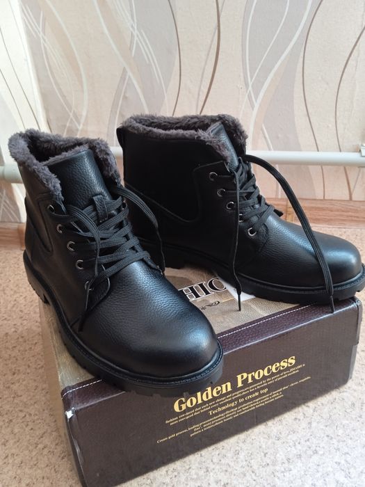 Мужские зимние ботинки .