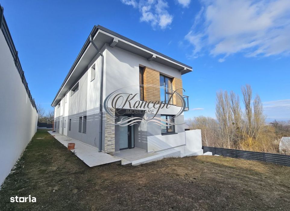 Locuinta D+P+1 Feleacu cu spatii vitrate ample