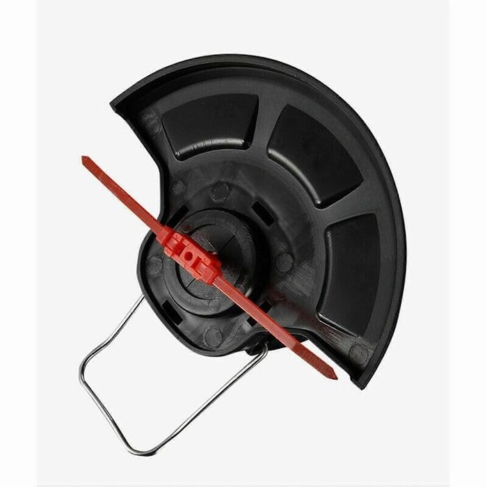 Електрически градински тример, преносим, телескопичен, безжичен, черен