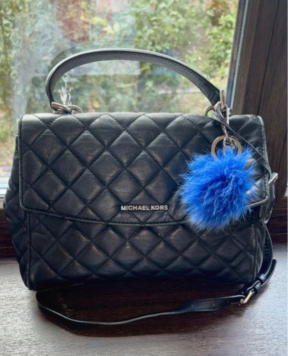 Geanta Michael Kors Quilted Ava Top Handle Bag