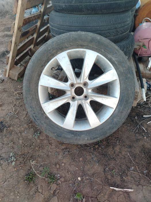 Продам летние колеса бу, титан 205/55/16 акцент, рио