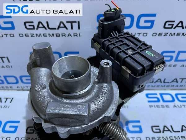 Turbo Turbina Turbosuflanta Dreapta Peugeot 407 2.7 HDI UHZ 2005 - 2010 Cod 4U3Q-6K682-AL 4U3Q6K682AL 723341-13 [B3817]