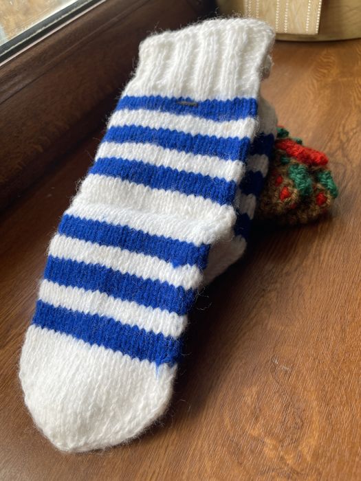Вязаные носки