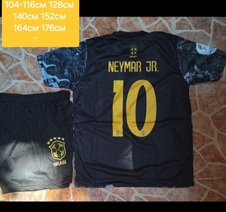 NEYMAR JR детско юношески футболни екипи САНТОШ сезон 2025-26 година