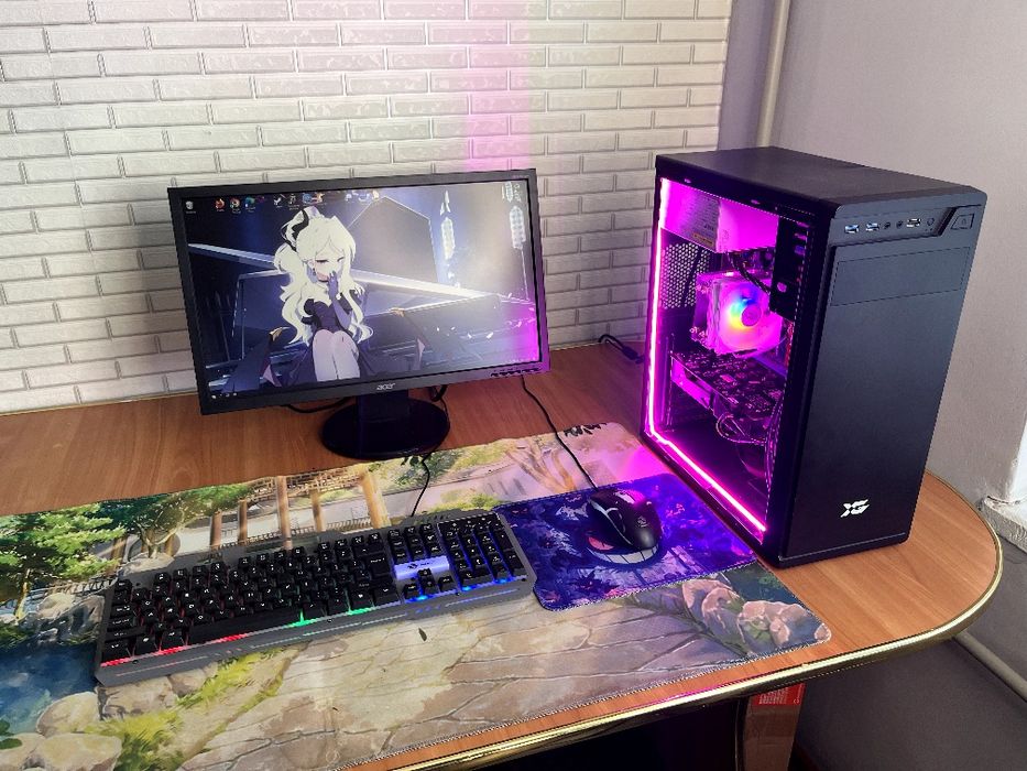 Игравой компьютер (i5 3470 / 16gb / rx560)