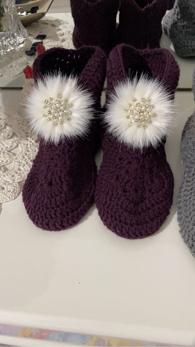 Тапочки ручная работа