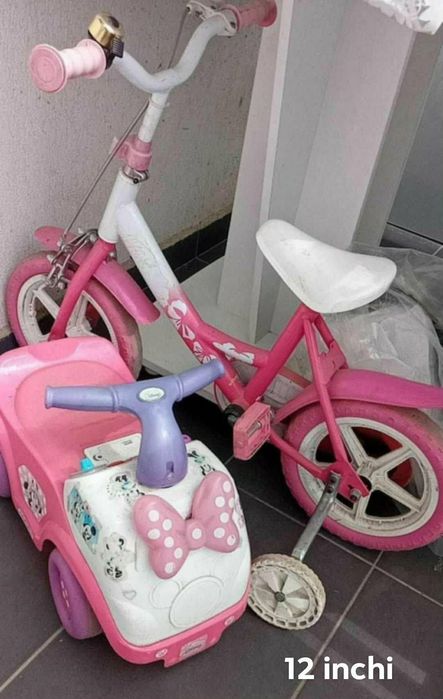 Bicicleta fetiță 2-5 ani