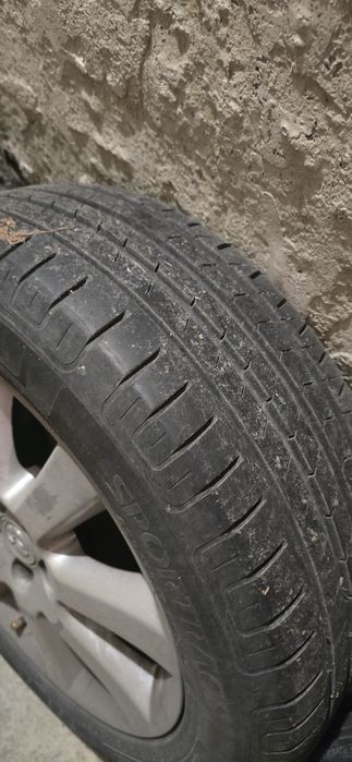 16" лети джанти с летни гуми ТОЙОТА