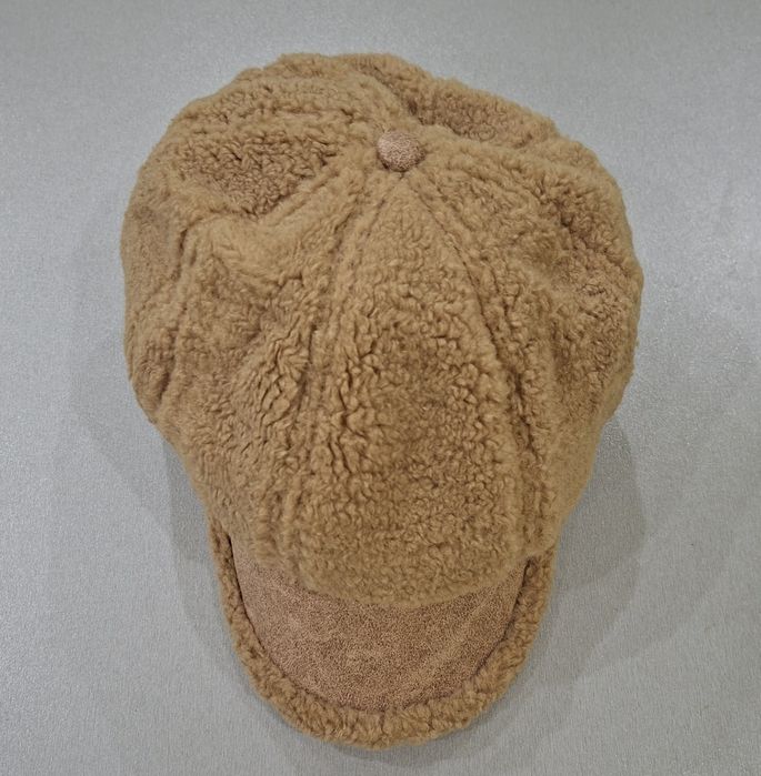 Дамска пухена шапка