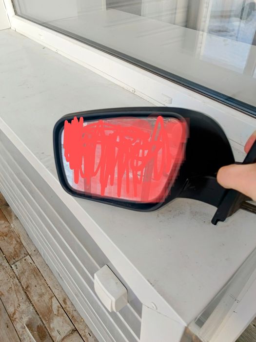 Продам левое зеркало с подогревом на приору