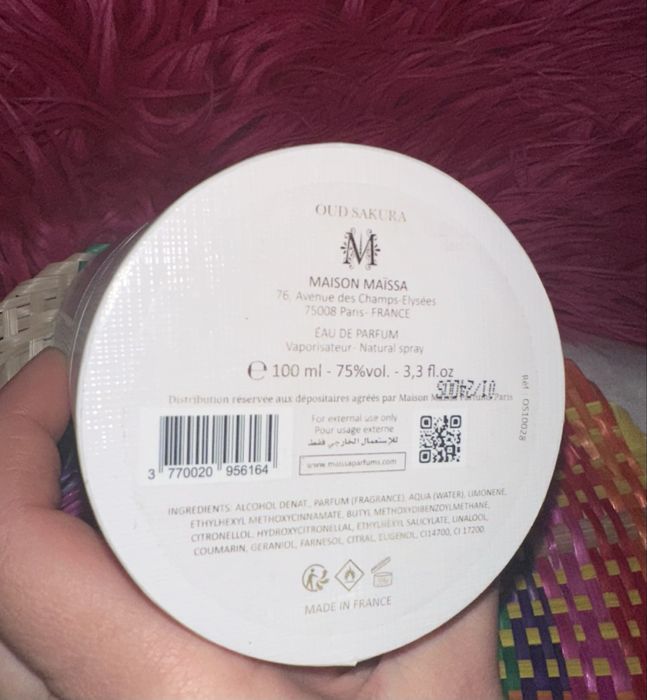 Maison Maïssa Paris – Oud Sakura Elixir Edition Blanche – 100 ml