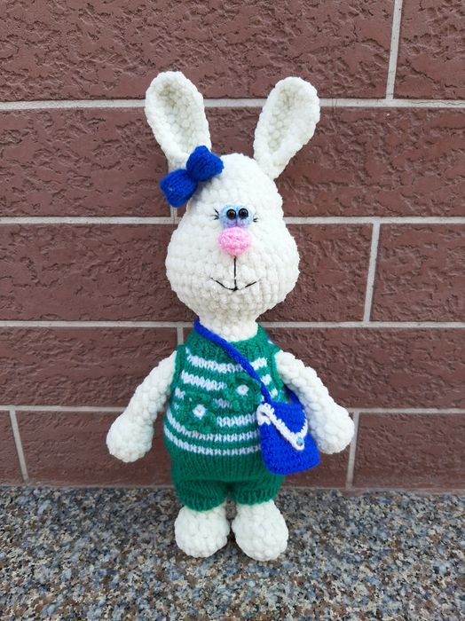 Плюшевая Зайка с гардеробом!