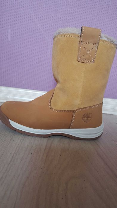 Детски ботуши естествена кожа-Timberland